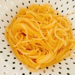 エコ＆節約！水漬けパスタの茹で方★